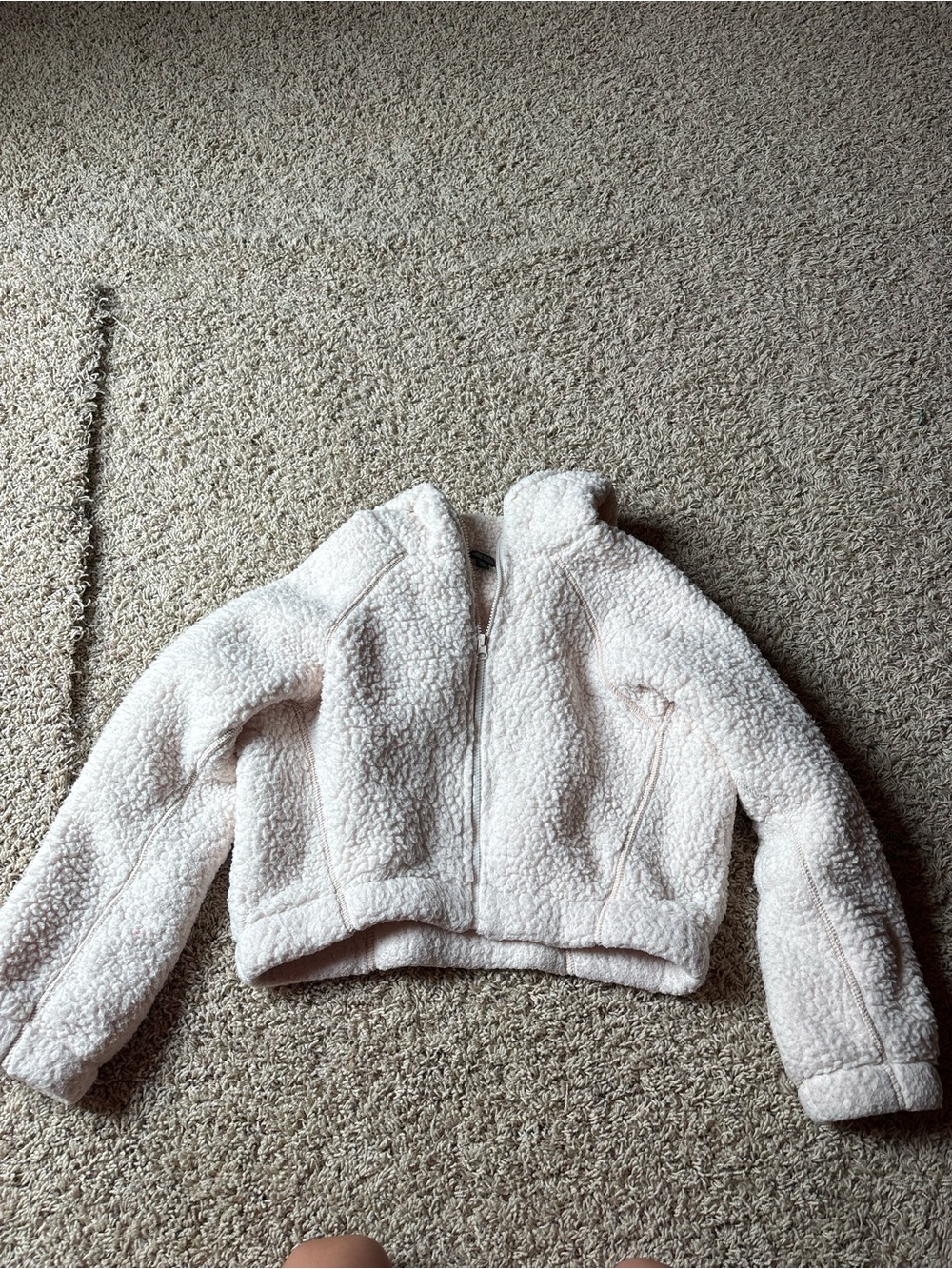wild fable Cream Sherpa Puffer Jacket